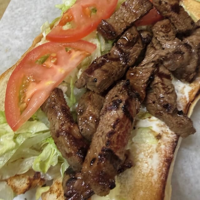 Steak Sandwich.
