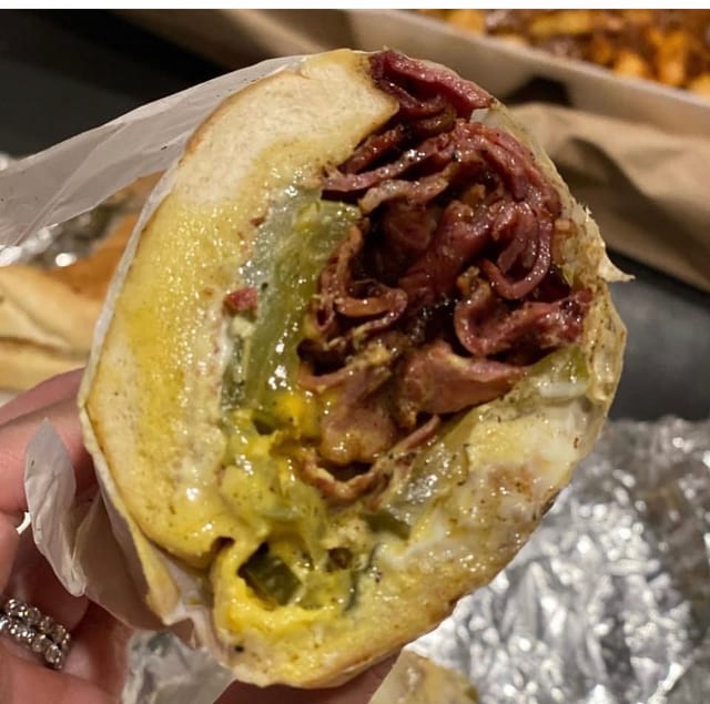 Pastrami Sandwich.