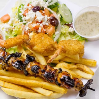 10. Chicken Kabob ＆ Shrimp