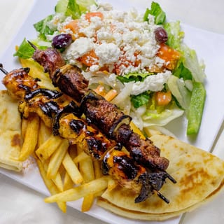 Chicken Kabob Plate