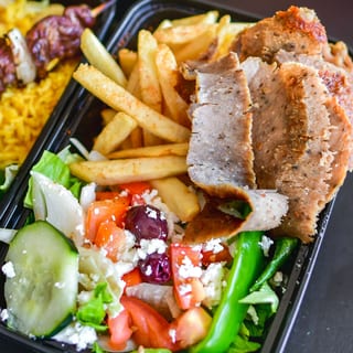 Gyro Plate Lunch Box
